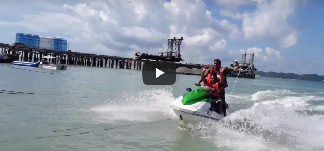 Jet Ski at Bharatpur Beach, Neil Island