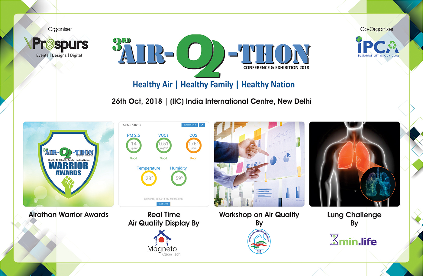Third Edition of Air-O-Thon in New Delhi Organized by VProspurs and IPCA