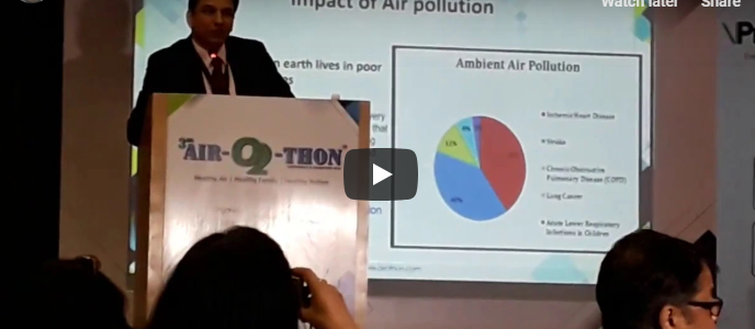 Top Causes of Air Pollution Delhi | Pradeep Maithani at Airothon