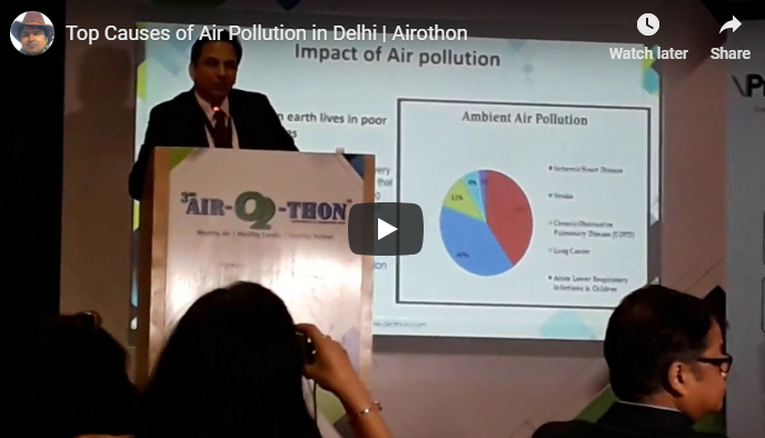 Top Causes of Air Pollution Delhi | Pradeep Maithani at Airothon
