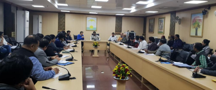 Meeting with Environment & Forest Minister for Parks & Gardens Maintenance