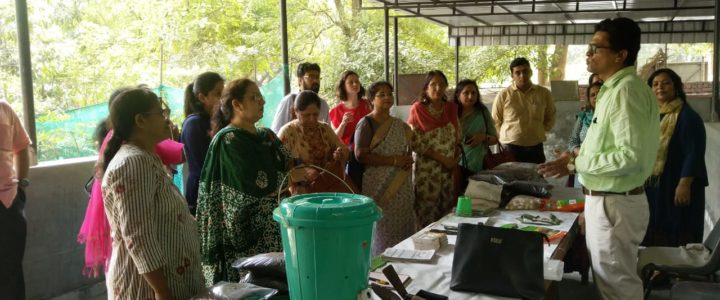 Terrace Farming Training Session at Daulat Ram College by Environmentalist Pravin Mishra Terrace Farming Training Session at Daulat Ram College by Environmentalist Pravin Mishra