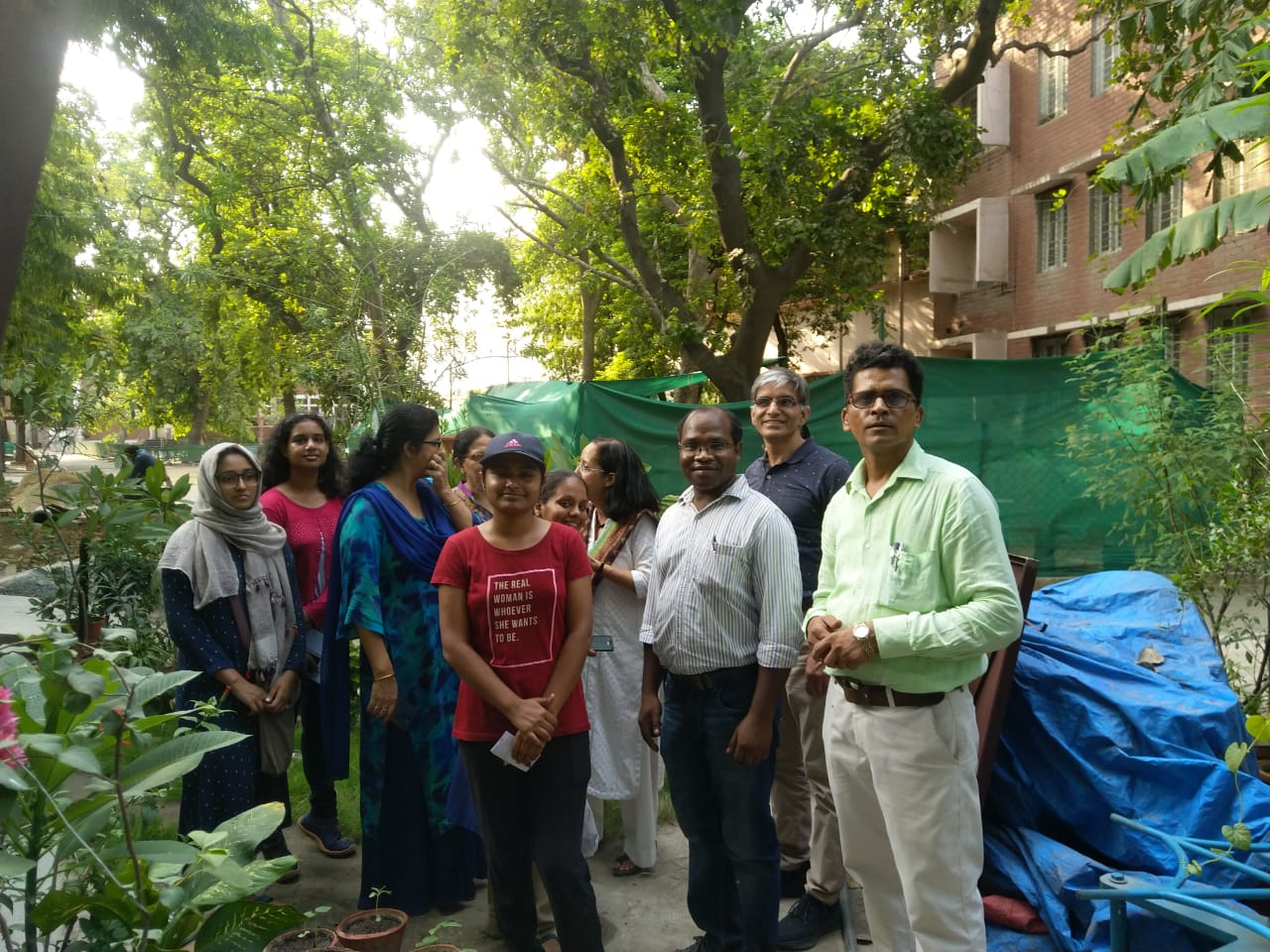 Terrace Gardening & Domestic Waste Management Workshop at Daulat Ram College North Campus Delhi University