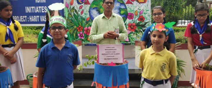 Environmentalist Pravin Mishra at Ryan International School, Sector-11, Rohini