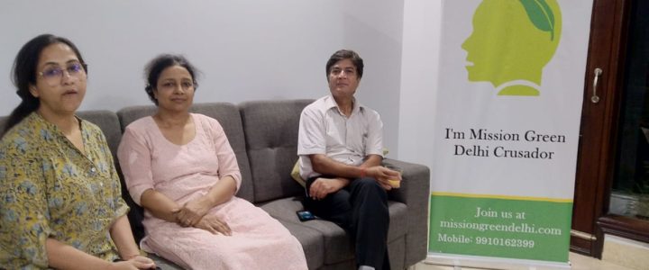MGD Green Talk hosted by Dr. Anju Gupta and Dr. Rakesh Gupta at Green Park