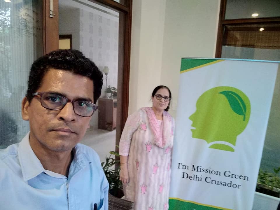 MGD Green Talk hosted by Karuna Singh at Indira Enclave, Sainik Farms